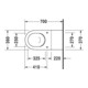 Duravit Wand-WC VITAL STARCK 3 tief, 360 x 700 mm, barrierefrei weiß-2