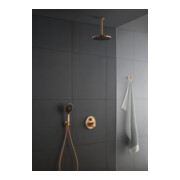 Duravit Wandanschlussbogen DN 15, m Brauseha., Ros. rd, bron geb.-2