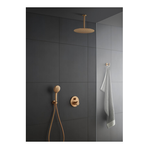 Duravit Wandanschlussbogen DN 15, m Brauseha., Ros. rd, bron geb.