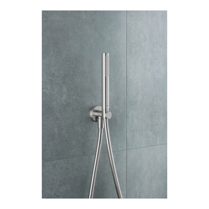 Duravit Wandanschlussbogen DN 15, m Brauseha., Ros. rd, ES geb.