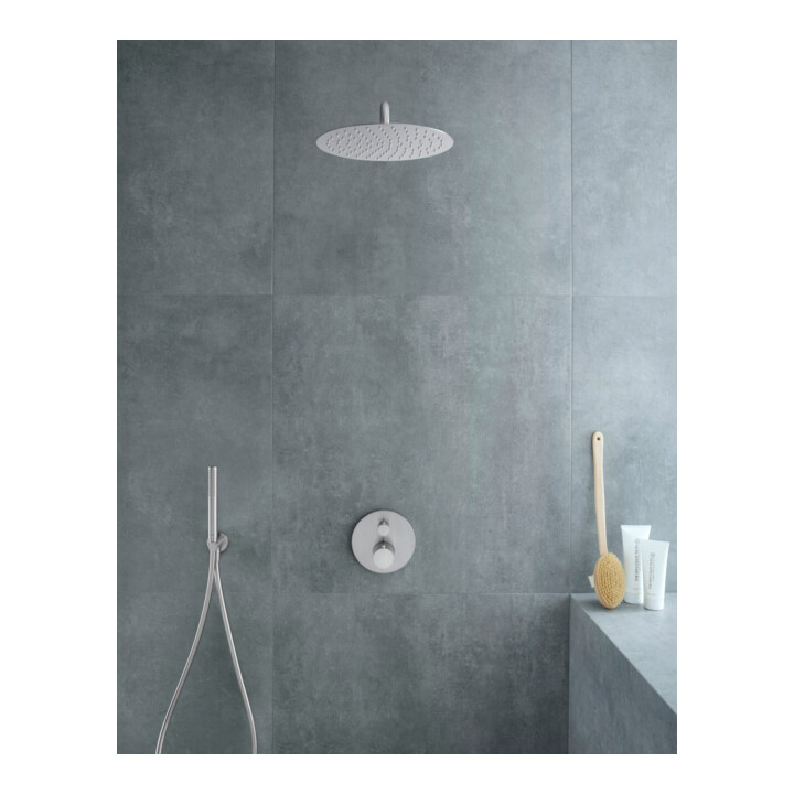 Duravit Wandanschlussbogen DN 15, m Brauseha., Ros. rd, ES geb.