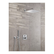 Duravit Wandanschlussbogen DN 15, o. Handbrausenh., Ros. eck., chr-5