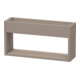 Duravit Wandregal Ketho 50x13,5x24cm, basalt matt-1