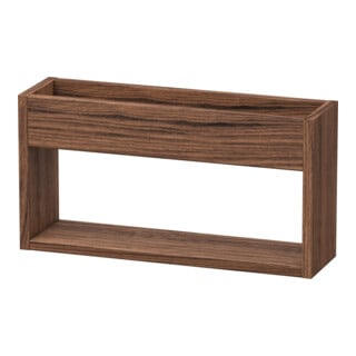 Duravit Wandregal Ketho 50x13,5x24cm, nussbaum dunkel