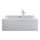 Duravit Wannen-Einhebelmischer C.1 Ausladung 200mm, bodenstehend, chrom-4