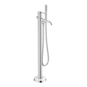 Duravit Wannen-Einhebelmischer C.1 Ausladung 201mm, bodenstehend, chrom