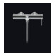 Duravit Wannen-Einhebelmischer Circle AP, Wandmontage, chrom-1
