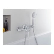 Duravit Wannen-Einhebelmischer D-Code AP, m Umstellvent., Keramikmisch., chrom-2