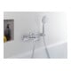 Duravit Wannen-Einhebelmischer D-Code AP, m Umstellvent., Keramikmisch., chrom