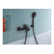 Duravit Wannen-Einhebelmischer D-Code AP, m Umstellvent., Keramikmisch., sw ma-4