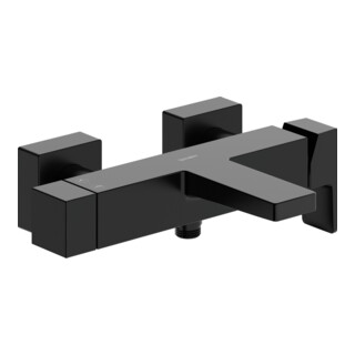 Duravit Wannen-Einhebelmischer Manhattan AP, Wandmontage, schwarz matt