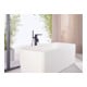 Duravit Wannen-Einhebelmischer Tulum A 216mm, bo, m Umstellvent., sw m
