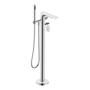 Duravit Wannen-Einhebelmischer Tulum A 216mm, bodensteh., m Umstellvent., chr