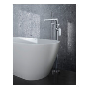 Duravit Wannen-Einhebelmischer Tulum A 216mm, bodensteh., m Umstellvent., chr-2