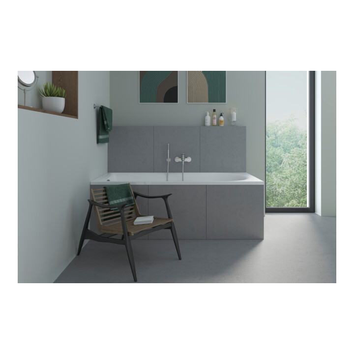 Duravit Wannen-Einhebelmischer Wave AP, Umst m autom. Rückstellg., ES geb.