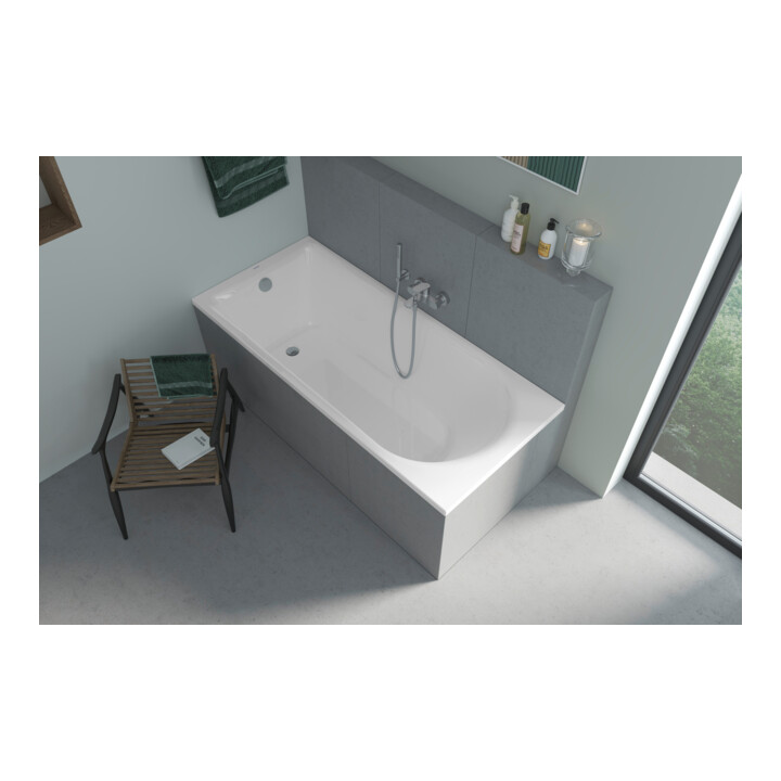 Duravit Wannen-Einhebelmischer Wave AP, Umst m autom. Rückstellg., ES geb.