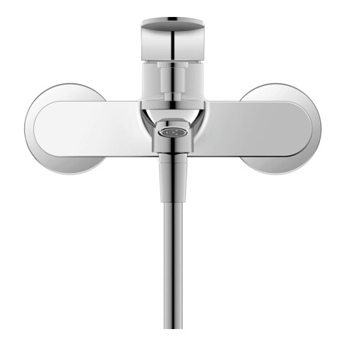 Duravit Wannen-Einhebelmischer Wave AP, Umstell. m autom. Rückstellg., chrom