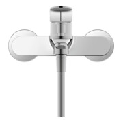 Duravit Wannen-Einhebelmischer Wave AP, Umstell. m autom. Rückstellg., chrom