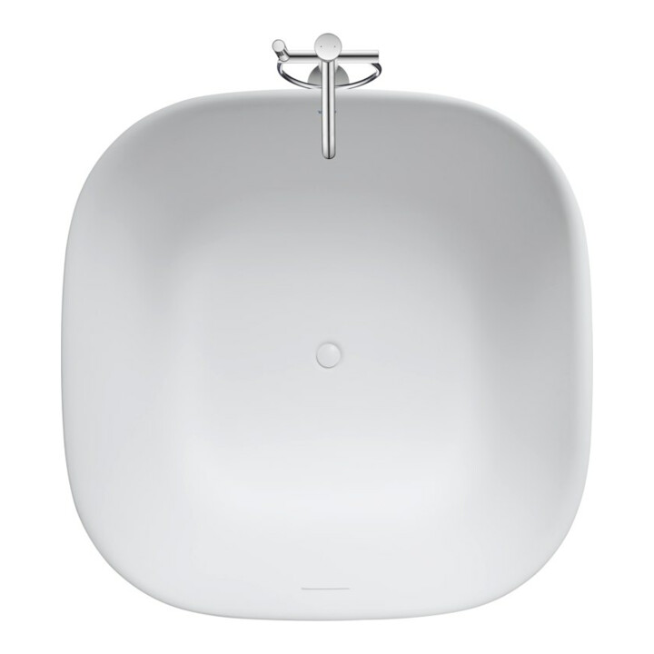 Duravit Wannen-Einhebelmischer White Tulip Ausladung 200mm, bodenstehend, chrom