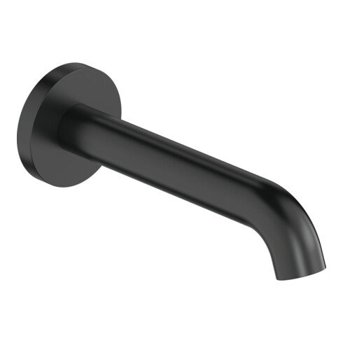 Duravit Wanneneinlauf C.1 Ausl. 205mm, Ros. rd, Wandmont., sw matt