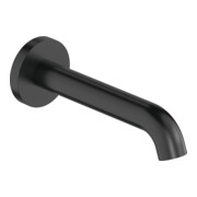 Duravit Wanneneinlauf C.1 Ausl. 205mm, Ros. rd, Wandmont., sw matt