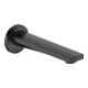 Duravit Wanneneinlauf Tulum Ausl. 171mm, Rosette rund, schwarz matt-1