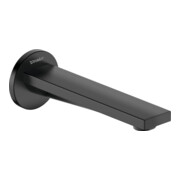 Duravit Wanneneinlauf Tulum Ausl. 171mm, Rosette rund, schwarz matt