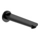 Duravit Wanneneinlauf Wave Ausladung 202mm, schwarz matt-1