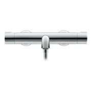 Duravit Wannenthermostat C.1 AP, m Ab- u Umstellvent., Wandmont., chr
