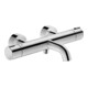 Duravit Wannenthermostat C.1 AP, m Ab- u Umstellvent., Wandmont., chr