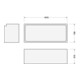 Duravit Wannenträger D-Code 167x72cm-3
