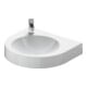 Duravit Waschtisch Architec 57,5x52cm, HL li, o ÜL, m HLB, weiß-1