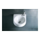 Duravit Waschtisch Architec 57,5x52cm, HL re, o ÜL, m HLB, weiß