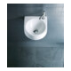 Duravit Waschtisch Architec 57,5x52cm, HL re, o ÜL, m HLB, weiß