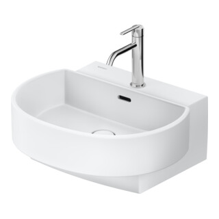 Duravit Waschtisch Balcoon 55x48cm, w sm, m Hahnl., ÜL, Hahnloch