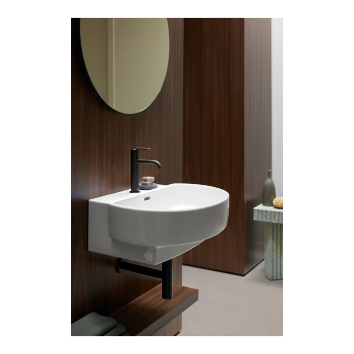 Duravit Waschtisch Balcoon 55x48cm, we. hgl, m Hahnl., ÜL, Hahnloch