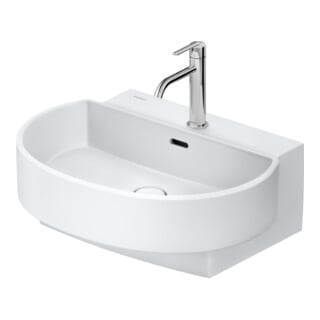 Duravit Waschtisch Balcoon 60x48cm, w sm, m Hahnl., ÜL, Hahnloch