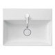 Duravit Waschtisch Compact DuraSquare 50x40 cm, sans trop-plein, avec vidage, 1 trou de robinet, blanc-1