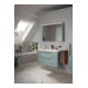 Duravit Waschtisch D-Code 100x48cm, m Hahnloch, mit Überlauf, weiß