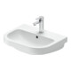 Duravit Waschtisch D-Code 55x43cm, mit Hahnloch, Überlauf, weiß-1
