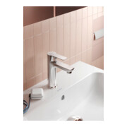 Duravit Waschtisch D-Code 55x43cm, mit Hahnloch, Überlauf, weiß-2