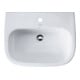Duravit Waschtisch D-Code 60x46cm, m HL, ÜL, Hahnlochbank, weiß-5