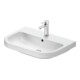 Duravit Waschtisch D-Code 65x46cm, m Hahnloch, mit Überlauf, weiß-1