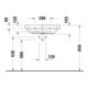 Duravit Waschtisch D-Code 65x46cm, m Hahnloch, mit Überlauf, weiß