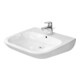 Duravit Waschtisch D-Code Vital 60x55,5cm, m HL, Ü, HL, barrieref., we.