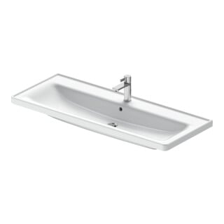 Duravit Waschtisch D-Neo 120,5x48cm, m Ü, HL, we hgl, m Hahnl.