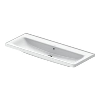 Duravit Waschtisch D-Neo 120,5x48cm, m Ü, HL, we hgl, o. Hahnl.