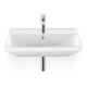 Duravit Waschtisch D-Neo 55x44cm, m Hahnl., we, ÜL, Hahnloch, we-1