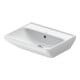 Duravit Waschtisch D-Neo 55x44cm, o. Hahnl., we, ÜL, Hahnloch, we-1