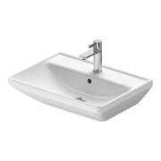 Duravit Waschtisch D-Neo 60x44cm, m Hahnl., we, ÜL, Hahnloch, we
